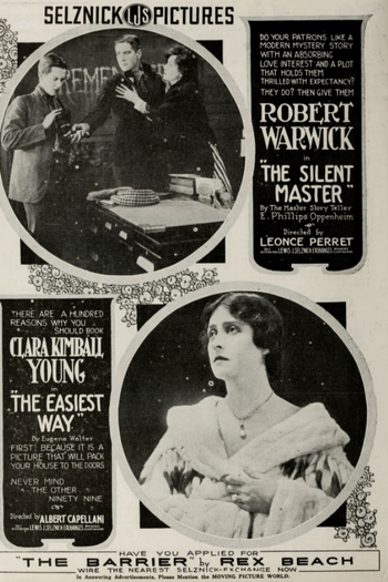 Poster de Filme The Easiest Way (1917)
