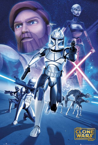 Poster 9 de Filme Star Wars: A Guerra dos Clones (2008)
