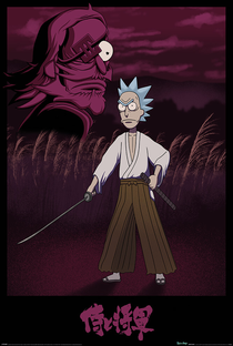 Rick and Morty: Samurai & Shogun Parts 1 & 2 - Poster / Capa / Cartaz - Oficial 3