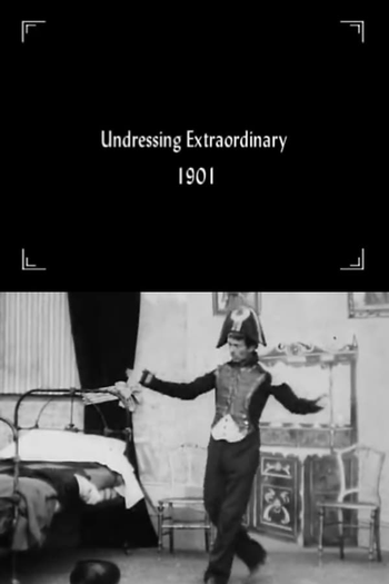Poster de Curta Undressing Extraordinary (1901)