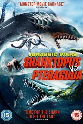  de Filme Sharktopus Contra Pteracuda (2014)