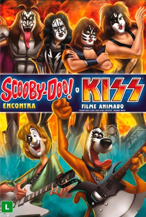 Scooby-Doo e Kiss em Mistérios do Rock n Roll - Poster / Capa / Cartaz - Oficial 2