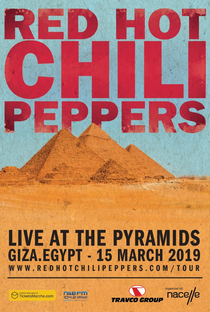 Red Hot Chili Peppers - Live At The Pyramids - Poster / Capa / Cartaz - Oficial 1