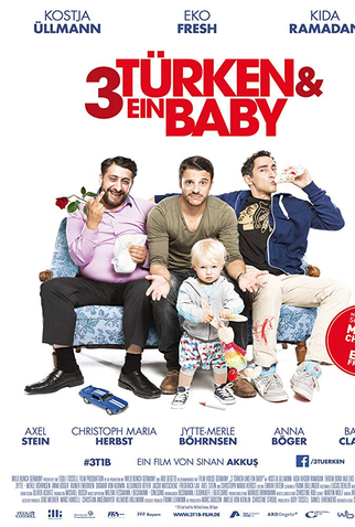 Poster 1 de Filme 3 Turcos & um Bebê (2015)