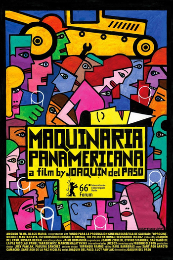 Poster de Filme Maquinaria Panamericana (2016)