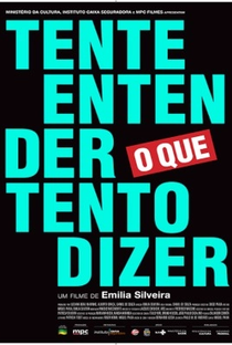 Tente Entender O Que Tento Dizer - Poster / Capa / Cartaz - Oficial 1