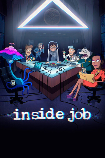 Poster de Franquia Inside Job (2021)