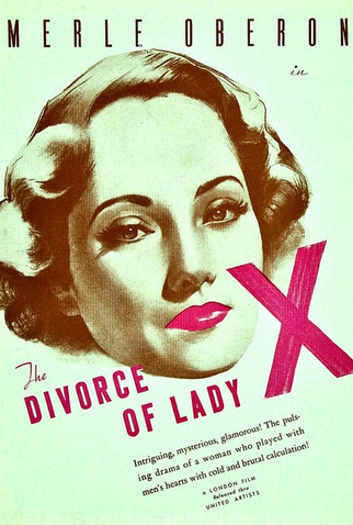 Poster 4 de Filme O Divórcio da Madame X (1938)