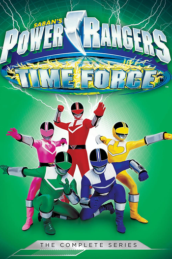  de Série Power Rangers Força do Tempo (2001)