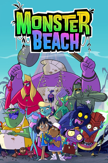 Poster de Franquia Monster Beach (2020)