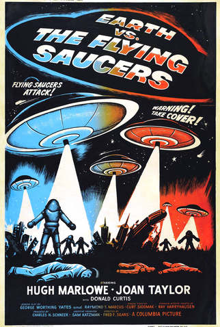 Poster 3 de Filme A Invasão dos Discos Voadores (1956)