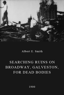 Searching Ruins on Broadway, Galveston, for Dead Bodies - Poster / Capa / Cartaz - Oficial 1
