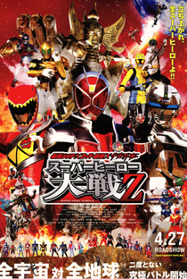 Kamen Rider vs Super Sentai vs Detetive Espacial: A Guerra dos Heróis Z - Poster / Capa / Cartaz - Oficial 1