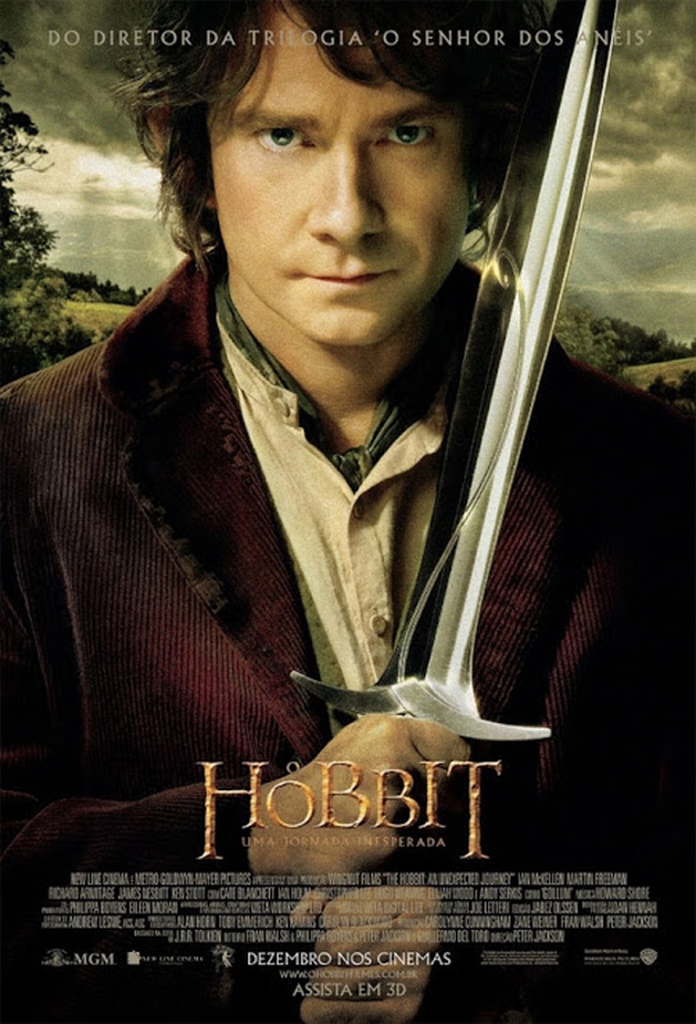 GARGALHANDO POR DENTRO: Notícia | Bilbo Bolseiro No Primeiro Pôster Nacional De O Hobbit