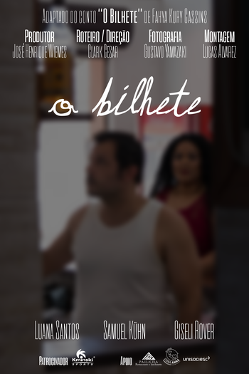 Poster de Curta O bilhete (2020)