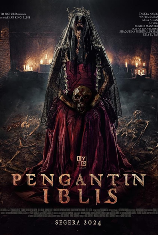 Poster 1 de Filme Pengantin Iblis (2024)