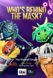 The Masked Singer UK (3ª Temporada) - Poster / Capa / Cartaz - Oficial 1
