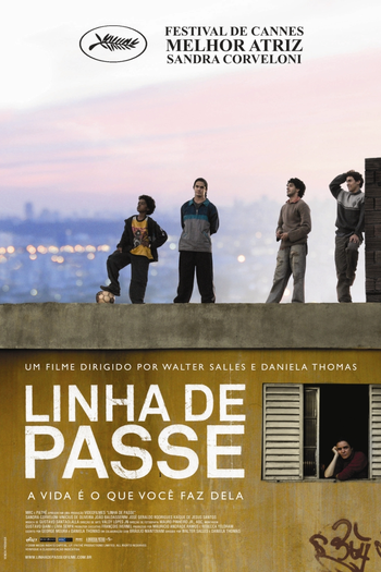 Poster de Filme Linha de Passe (2008)