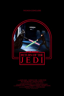 Star Wars, Episódio VI: O Retorno do Jedi - Poster / Capa / Cartaz - Oficial 10