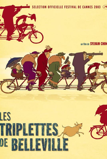 As Bicicletas de Belleville - Poster / Capa / Cartaz - Oficial 1