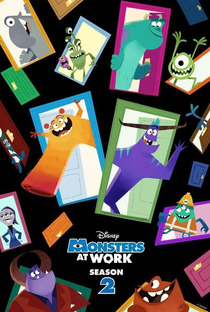 Monstros no Trabalho (2ª Temporada) - Poster / Capa / Cartaz - Oficial 2