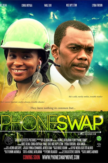 Poster de Filme Trocando Celulares (2012)