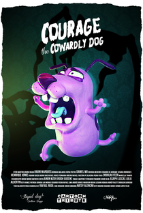 Coragem, o Cão Covarde (1ª temporada) - Poster / Capa / Cartaz - Oficial 4