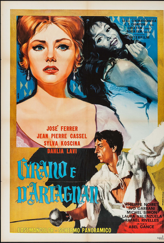 Poster 1 de Filme Cyrano et d'Artagnan (1964)