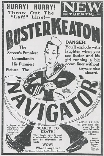  de Filme O Navegador (1924)