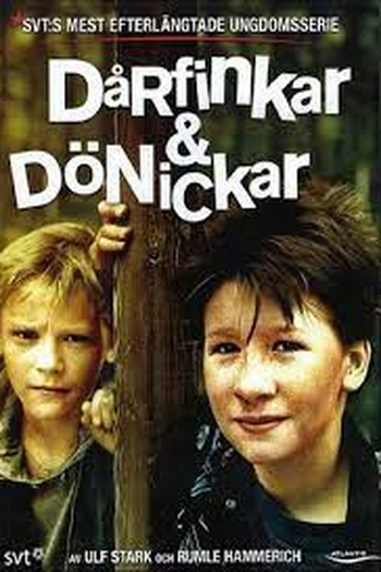 Poster de Série Dårfinkar & Dönickar (1988)