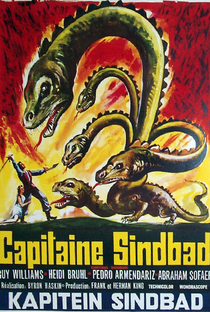 As Aventuras do Capitão Sinbad - Poster / Capa / Cartaz - Oficial 1