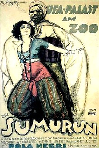 Poster 3 de Filme Sumurun (1920)