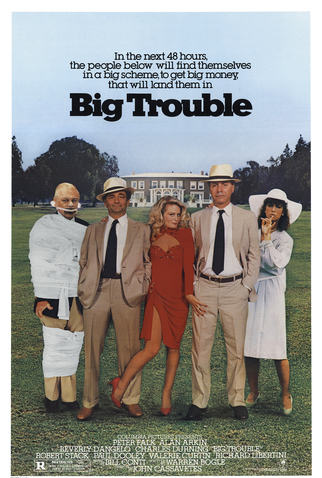 Poster 3 de Filme Um Grande Problema (1986)