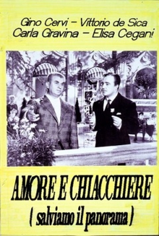 Poster 1 de Filme Amore e Chiacchiere (Salviamo il Panorama) (1958)