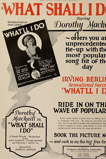 Poster de Filme What Shall I Do? (1924)