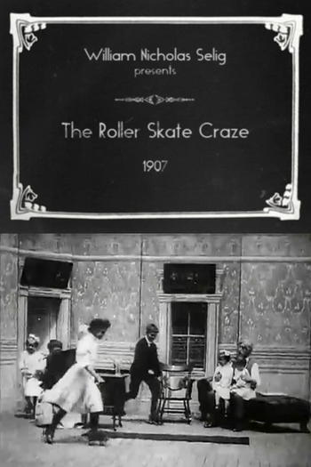 Poster de Curta The Roller Skate Craze (1907)