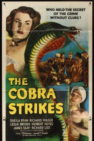Poster 1 de Filme The Cobra Strikes (1948)