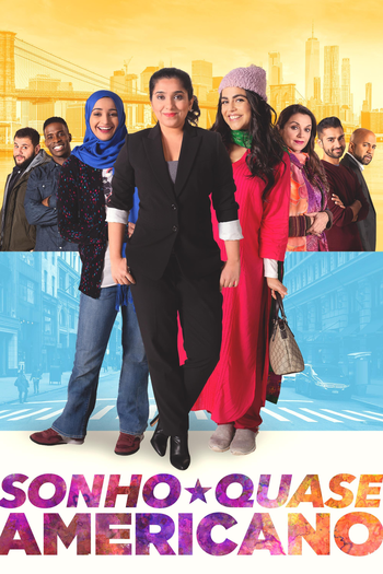 Poster de Filme Sonho Quase Americano (2021)