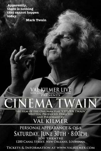 Poster de Filme Cinema Twain (2019)