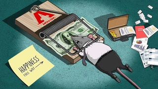 Trailer: Happiness (*NEW*Animated Short Film by Steve Cutts)