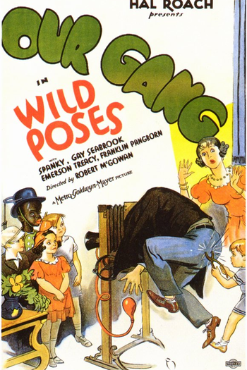 Poster de Curta Our Gang - Wild Poses (1933)