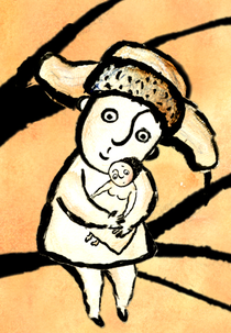 À beira do caminho está uma árvore dobrada (Oyfn veg shteyt a boym)