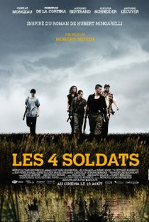 Les 4 soldats - Poster / Capa / Cartaz - Oficial 1