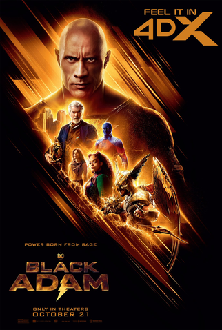 DC divulga pôster oficial de 'Adão Negro', novo filme