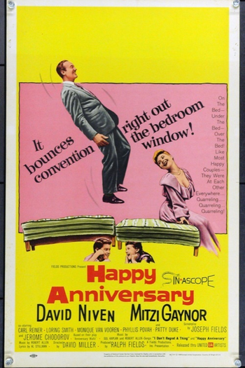 Poster de Filme Feliz Aniversário (1960)