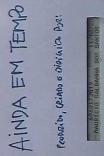 Poster de Curta Ainda em Tempo (2003)