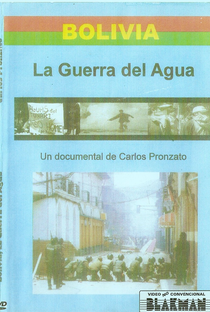 Bolívia, a Guerra da Água - Poster / Capa / Cartaz - Oficial 1