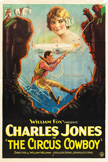 Poster de Filme The Circus Cowboy (1924)