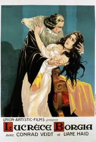 Poster 2 de Filme Lucrécia Bórgia (1922)
