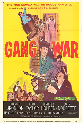 Poster de Filme Gang War (1958)